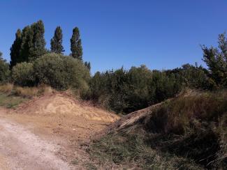 Photo arasement de merlon