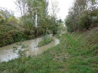 chenal en eau - après travaux 2019